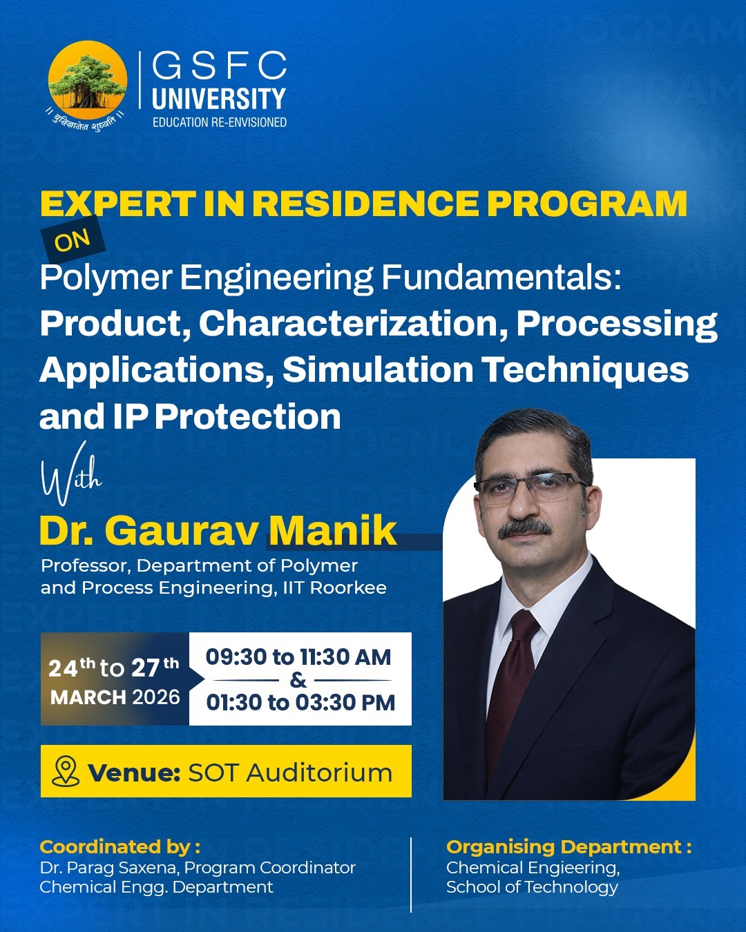 Expert In Residence Program